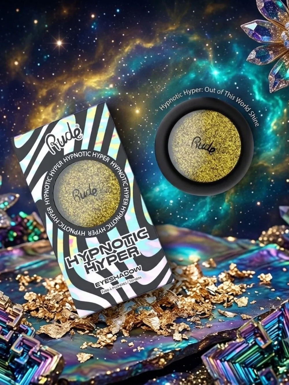 RUDE Hypnotic Hyper Eyeshadow — Trance Dance